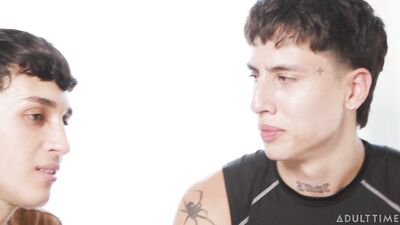 Dude, Technically The Chatbot Wants Us To BOTH Jerk Off! - Angel Elias & Dante Snoww - gay porn