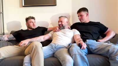OnlyFans - Malik Delgaty  and William Seed destroy Cole Connors ass v2