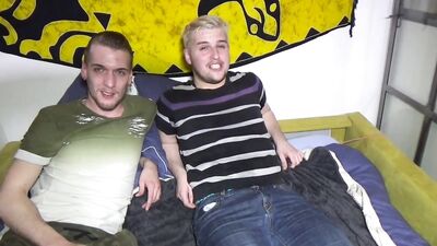 Flat Boy Fucked Bareback By ROMANTIK For Fun Porn Casting - gay porn