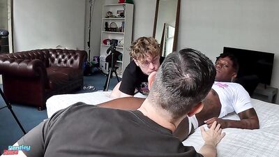 Behind the scenes at Jacks first shoot with Marcel