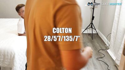 Making Beefcake Colton cum twice