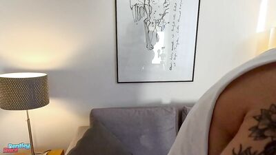 Spanish hottie Alexander stripped down to his skater pads