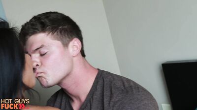 HotGuysFuck - Rob Burry and Maya Kim - Male Stripper Rob Burry FUCKS Maya Kim