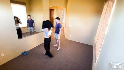 HotGuysFuck - James Lux Jenna Beck - No Such Thing As a Free Yoga Class James Lux Seduces Jenna Beck