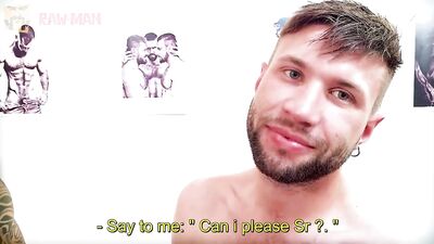 Fans - Beautiful bald hairy male fucking a German