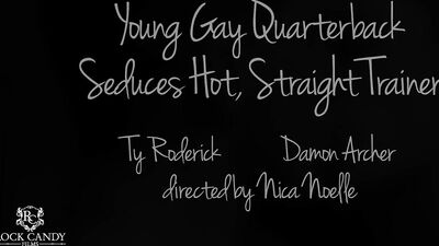 Rock Candy - Straight Boys Episode 2 - Gay Quarterback Straight Trainer - gay porn video