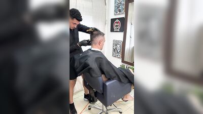 BarberShopPutao and daddy