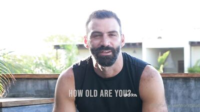 Worldstudz - Bearded daddy Ex is back to be be milked and edged
