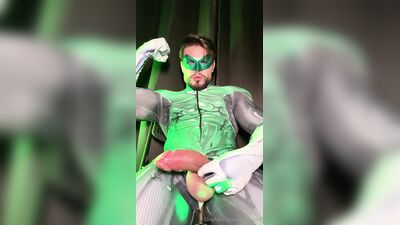 Rico Marlon Big thick Lantern Green - Masturbation Big thick Loads of Milk