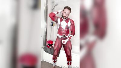 PicAsssHole - MrBritainX is Red Power Ranger
