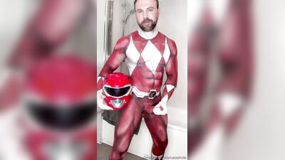 PicAsssHole - MrBritainX is Red Power Ranger