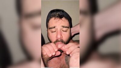 BrandtsBoys - Testing Jordans Cocksucking Skills By Making Him Suck Two Big Cocks At The Same Time