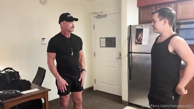 Reece Scott Ryan Russo - My Night With Coach - Part 1 of 2