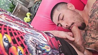 Sucked by Alex in CDMX - gay porn