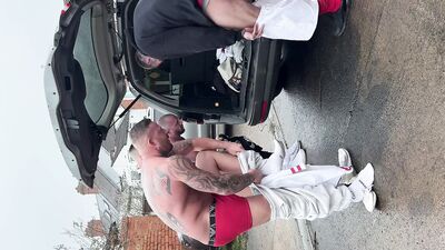 Big Liam Scot Tradie Jack Hammer James Lockie - gay porn