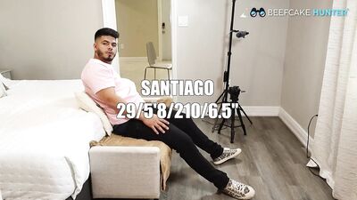 Intense Fuck with Beefcake Santiago - gay porn