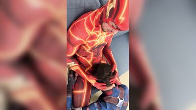 Flash vs Captain America - Edu Scot - gay porn