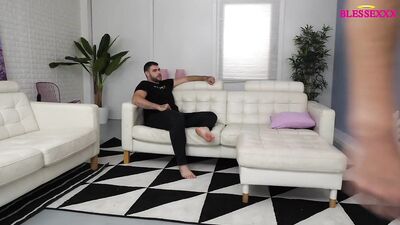 Catching my straight friend - gay porn
