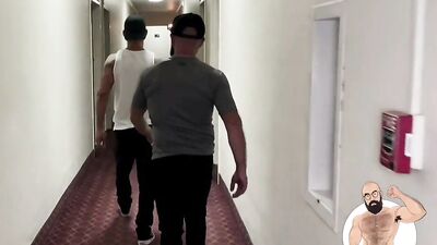 The horny neighbor Part I - gay porn