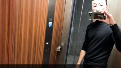 AndoliniXXL - Baptiste69 Andolini XXL  Antoine69 - Elevator - Hot Gay Threesome - gay porn