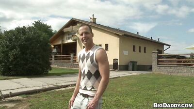 OutInPublic - Getting Ass At The Bar Lukas Pribyl and David Cooper - gay porn