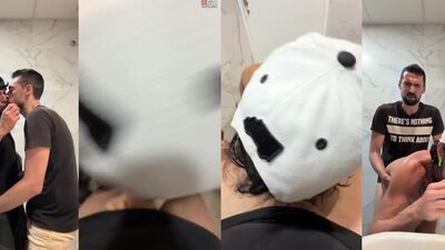 Wrecked In The Mall Bathroom By A Massive Cock