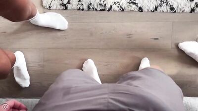 2 Bottoms for Huge Cock