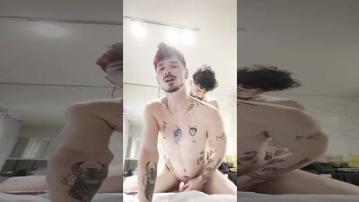 GayNetwork - tattooboy - Boyfriend Fucks Me Right Before I Leave For Work - Hot Gay Quickie