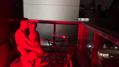 GayNetwork - Rico Marlon Johnny Alves - He fucked me on his balcony