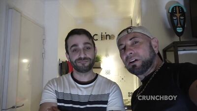 CrunchBoy - Andrea X & Lucas Lumacarie - The pretty trans Andrea fucked by a straight guy from Paris