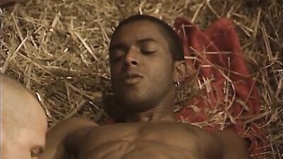 Cazzofilm - Thom Barron - Enjoying Black Beauty with Big Erection