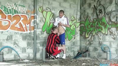 Rod Malek Fucks Nathan Lemal - Filthy footie fuck