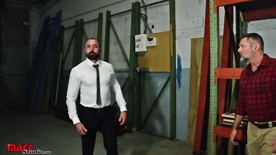 Billy Bouc & Mack Manus - Hard fucking by a straight guy