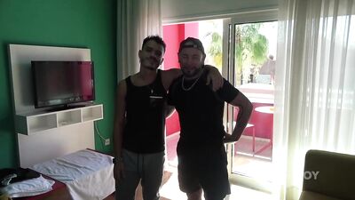 Jess Royan & MaspaBoy - Jess fucked by a hot latino from Maspalomas
