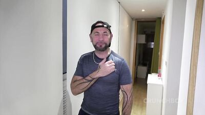 Fer & Dmitry Preysler - Fer is fucked by his muscular friend in the kitchen