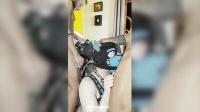Rami Vargas - 2 Puppies for 2 Dominant Men - Puppy Play