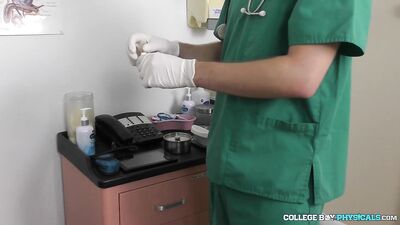 CollegeBoyPhysicals - Jace Jaxon Dakota Lovell - Nurse Dakota Fucks Jace