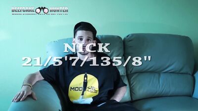 Blowing Nick's big surprise