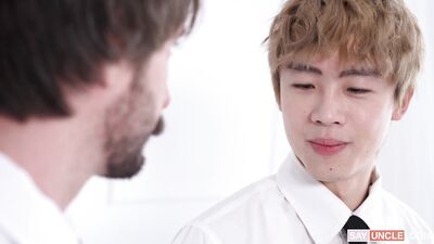 MissionaryBoys - Jakey O & Seb Leblan - Jakey O Joins The Mission With a Jizz Baptism