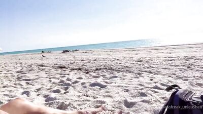 Nudie Beach Day - Fitnessfreak Unleashed Meeting Latin Alfred