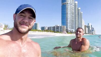 Nudie Beach Day - Fitnessfreak Unleashed Meeting Latin Alfred