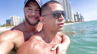 Nudie Beach Day - Fitnessfreak Unleashed Meeting Latin Alfred