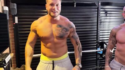 Jerk Off Training - Big Liam Steven Barrett & Stacked Big
