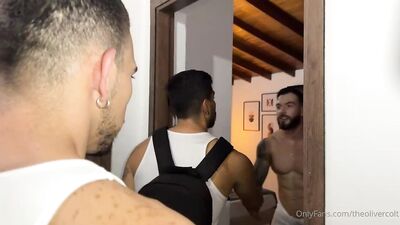 Oliver Colt with Javi Javiram Boys & Ramvi Javiram Boys
