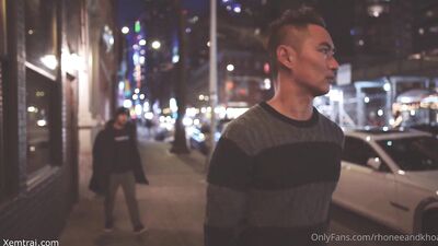 Rhonee and Khoa - Midnight Threesome