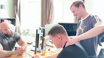 OnlyFans - Legrand Wolf Dutch Muscle Daddy & Ricky Fox - gay porn