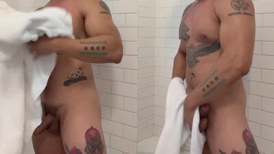 Shower Time (Gay Military Brother) (25)