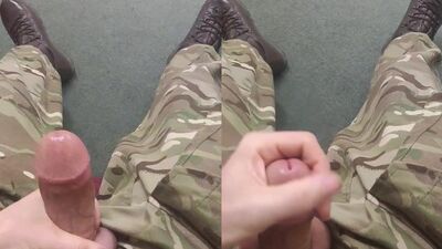 While In Uniform - Gay Military Brother (28)
