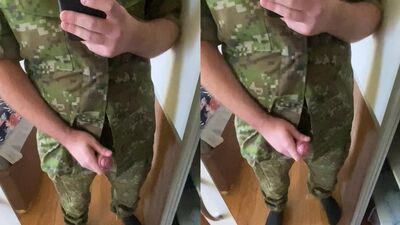 While In Uniform - Gay Military Brother (65)