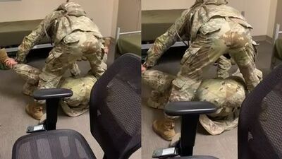 While In Uniform - Gay Military Brother (57)